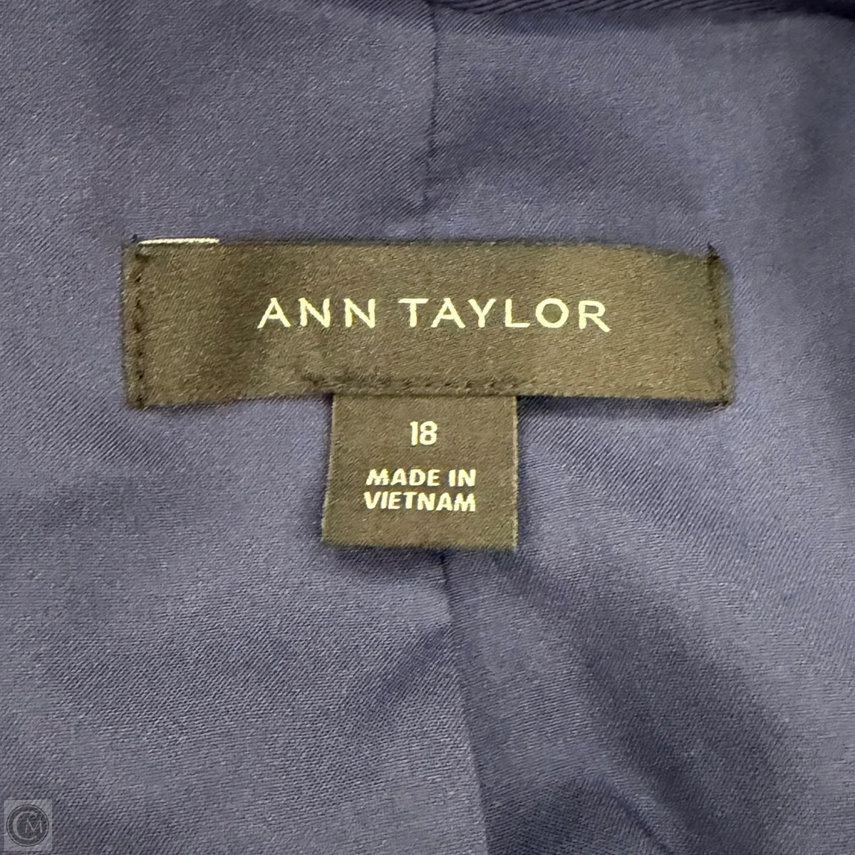 Blazer By Ann Taylor In Blue, Size: 1x