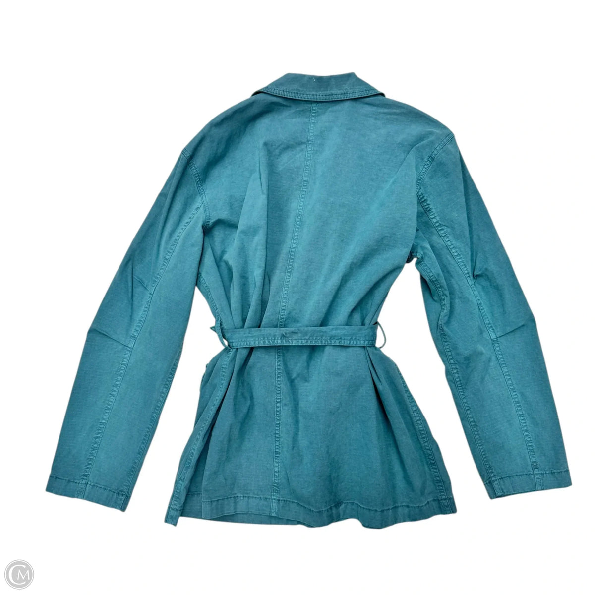 Jacket Denim By Duluth Trading In Green, Size: L