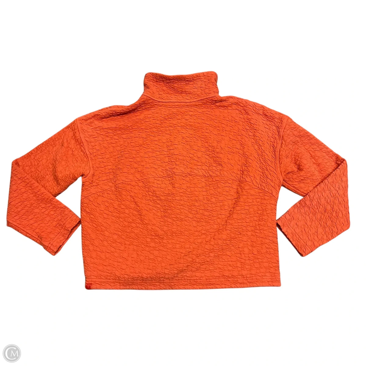 Athletic Jacket By Lululemon In Orange, Size: S
