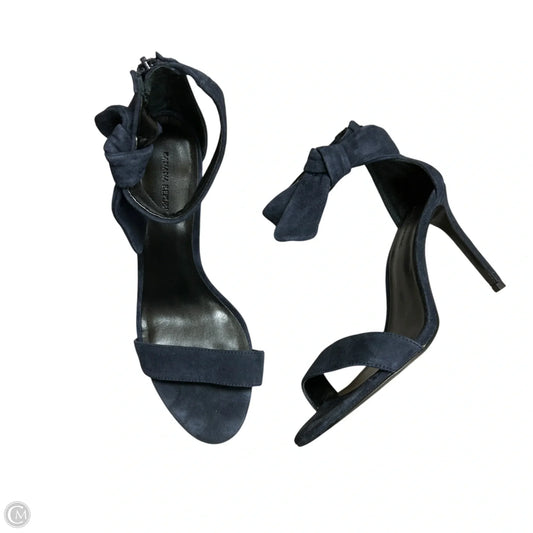 Sandals Heels Stiletto By Banana Republic In Blue, Size: 8.5