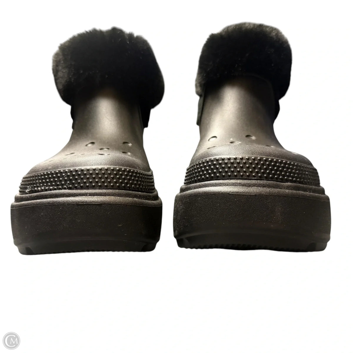 Boots Snow By Crocs In Black, Size: 9