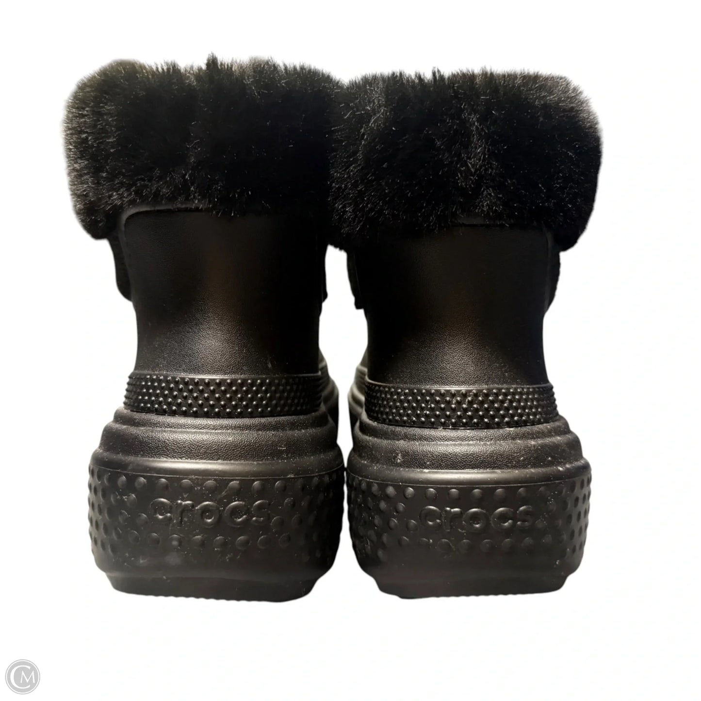 Boots Snow By Crocs In Black, Size: 9