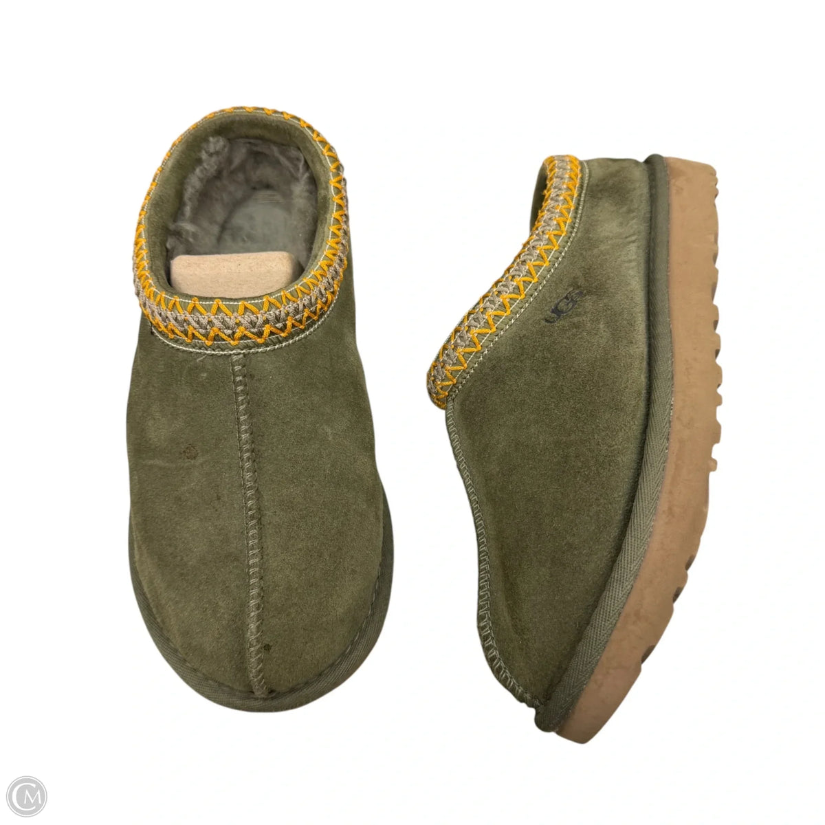 Shoes Designer By Ugg In Green, Size: 7