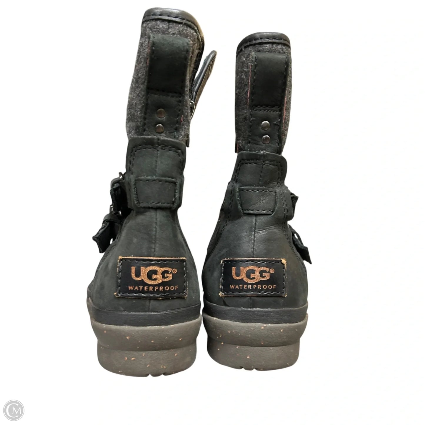 Boots Designer By Ugg In Black, Size: 6