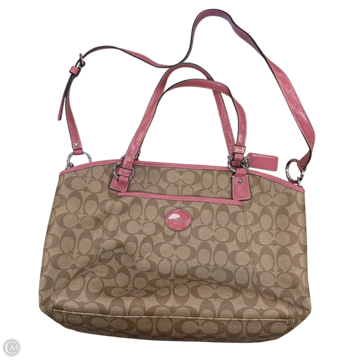 Handbag Designer By Coach, Size: Large