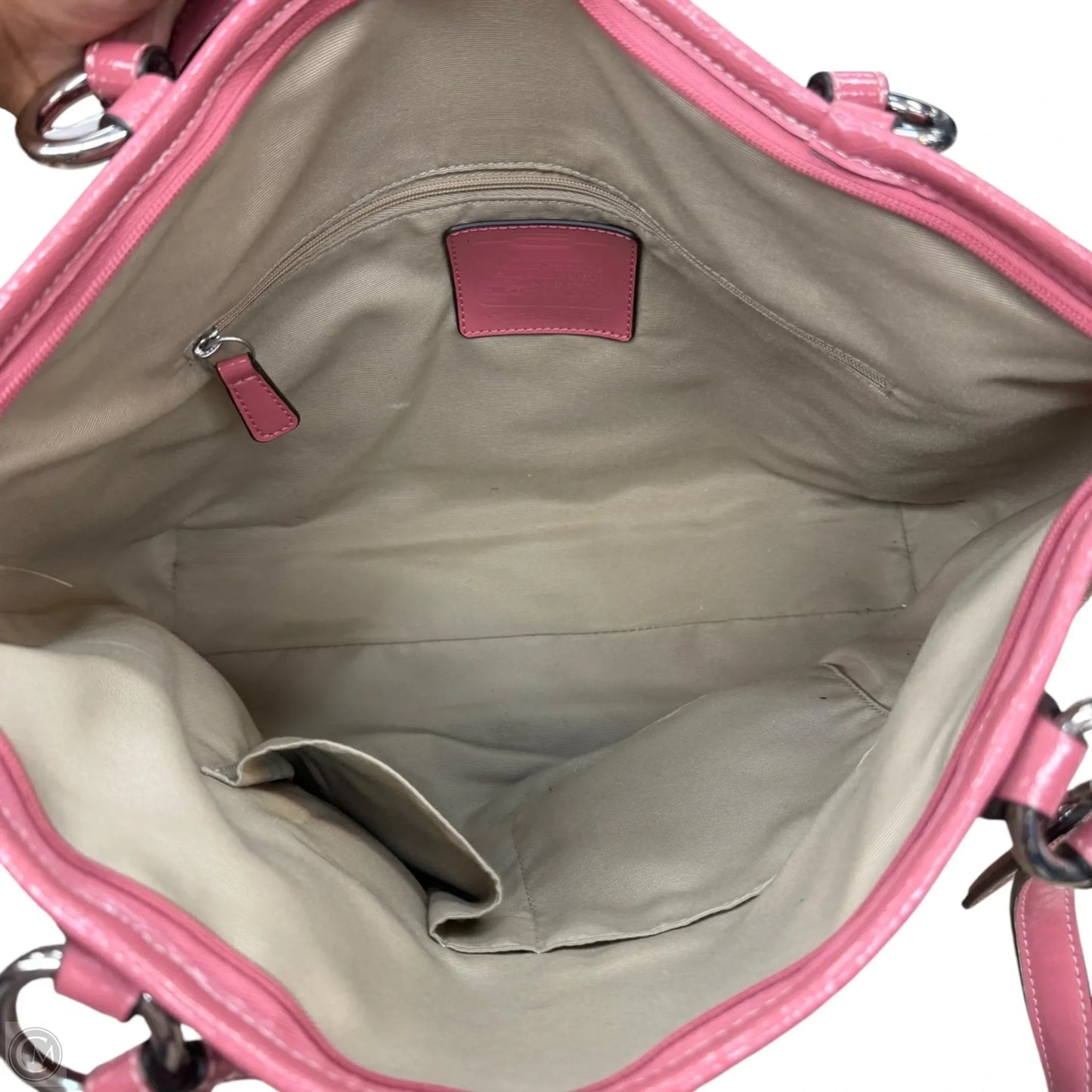 Handbag Designer By Coach, Size: Large