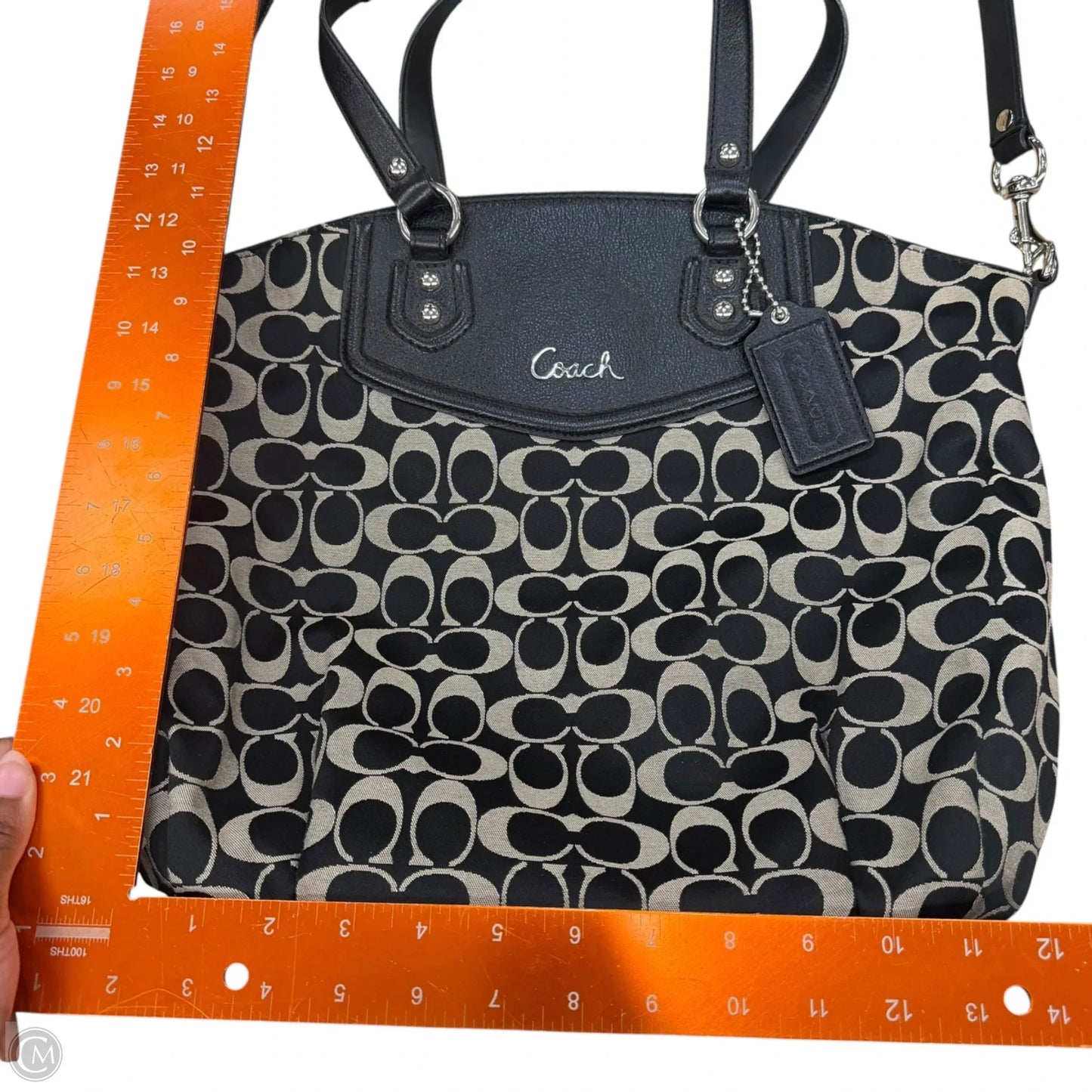 Handbag Designer By Coach, Size: Large