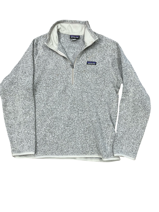 Sweatshirt Collar By Patagonia In Tan, Size:L
