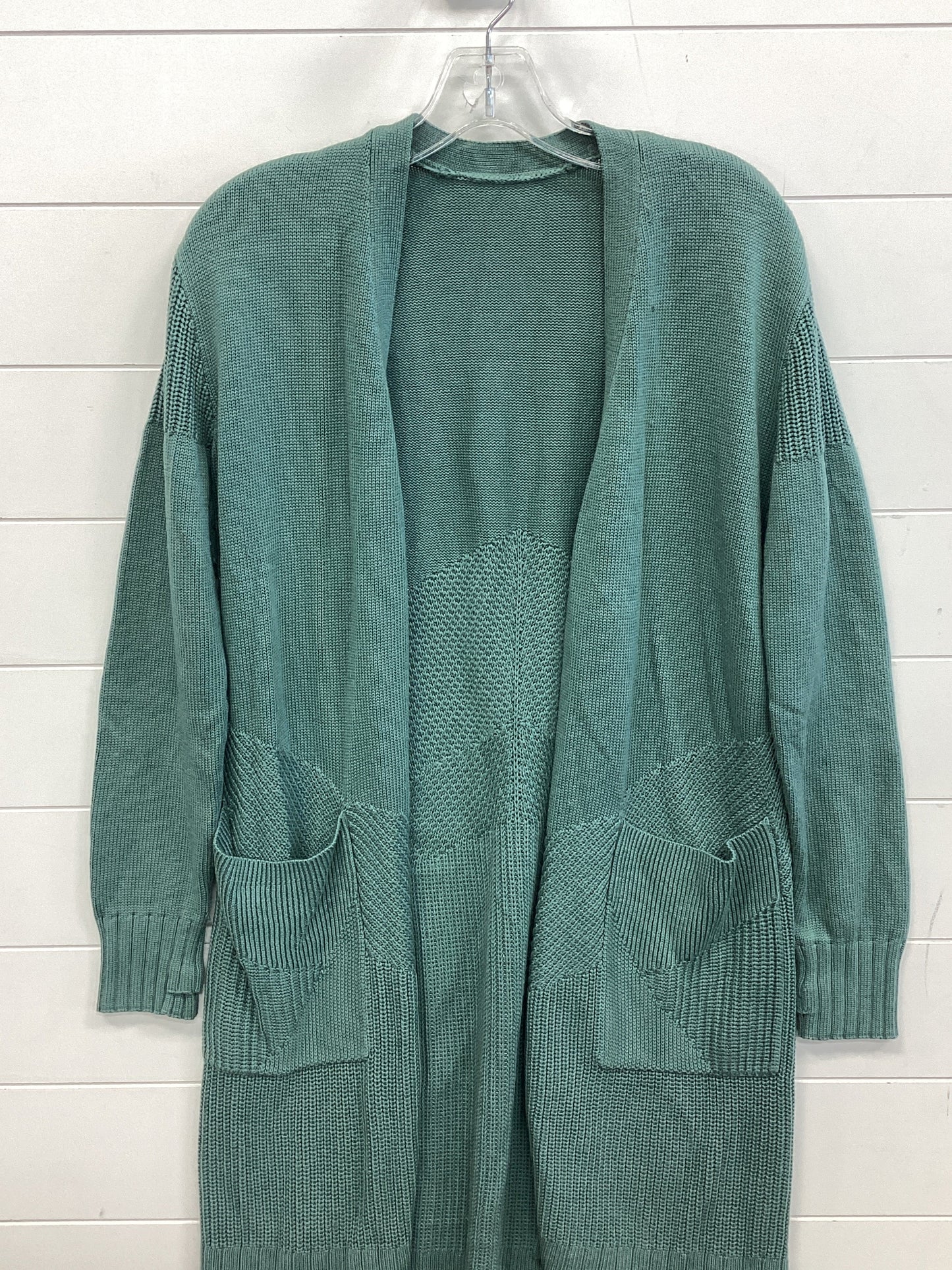 Sweater Cardigan By Lululemon In Blue, Size:M