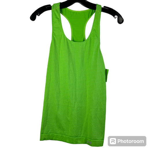 Green Athletic Tank Top Under Armour, Size S