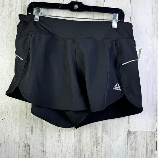 Black Athletic Shorts Reebok, Size L