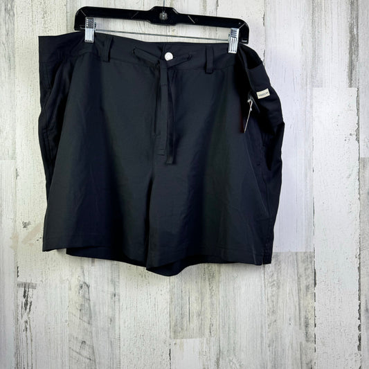 Black Athletic Shorts Magellan, Size 1x