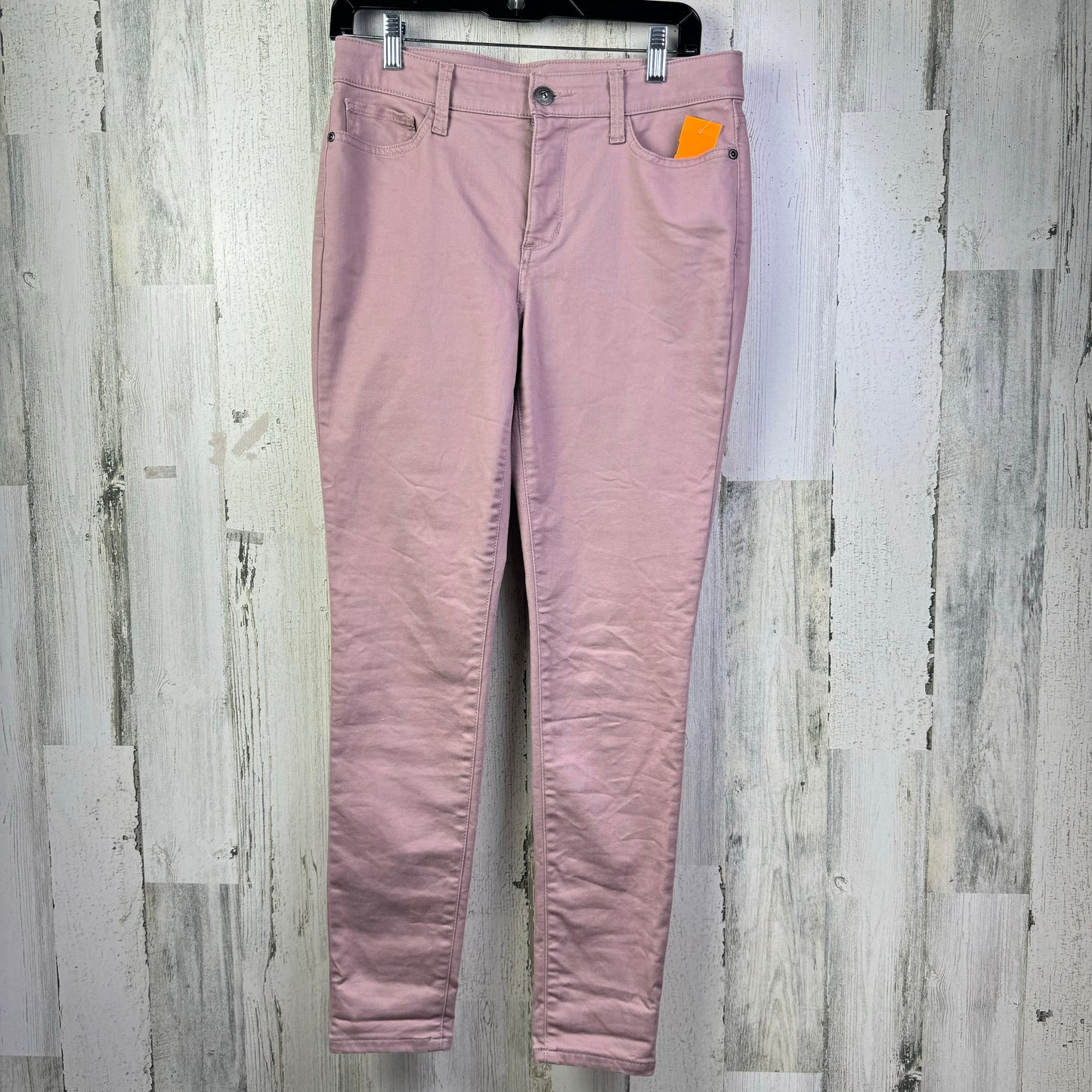 Dusty Pink Jeans Skinny St Johns Bay, Size 6