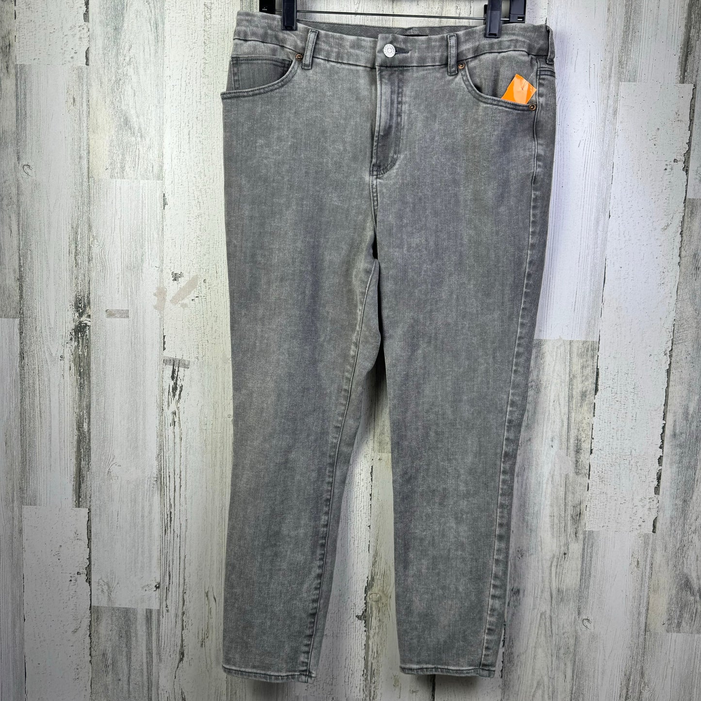 Grey Jeans Skinny Express, Size 12