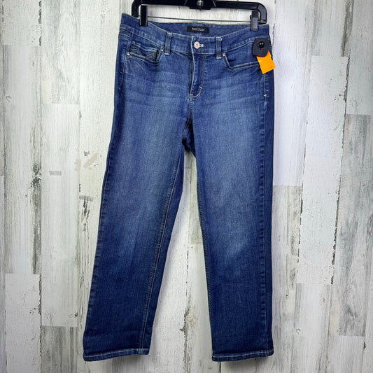 Denim Blue Jeans Cropped White House Black Market, Size 8