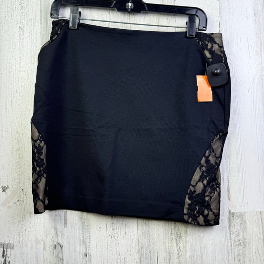 Black Skirt Mini & Short Express, Size 8