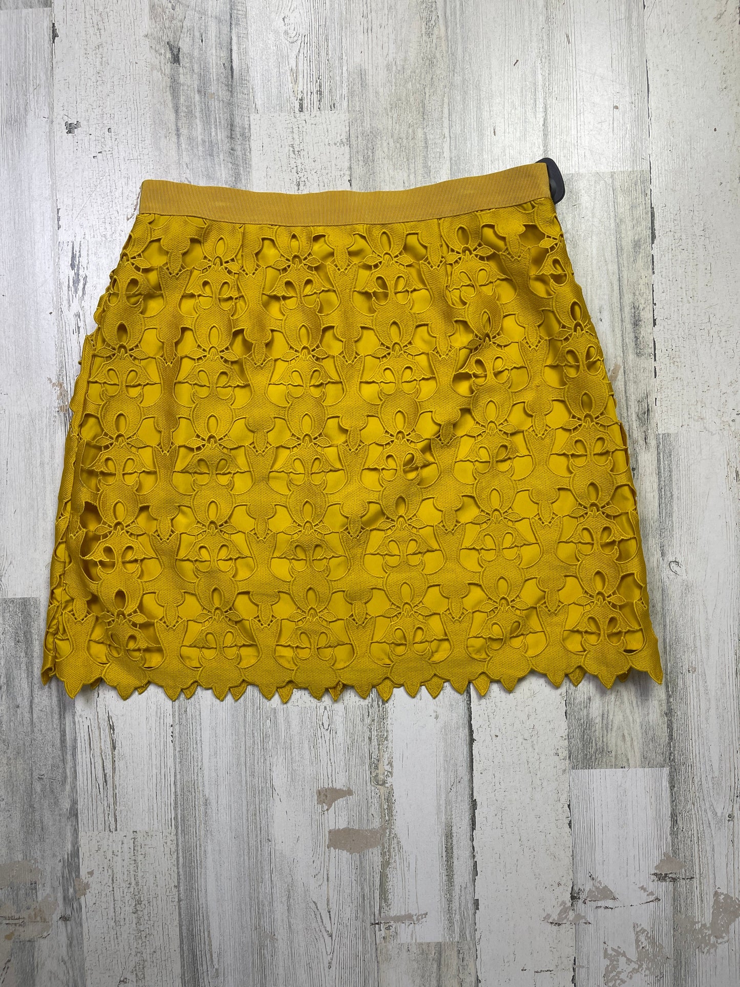 Yellow Skirt Mini & Short Loft, Size 14