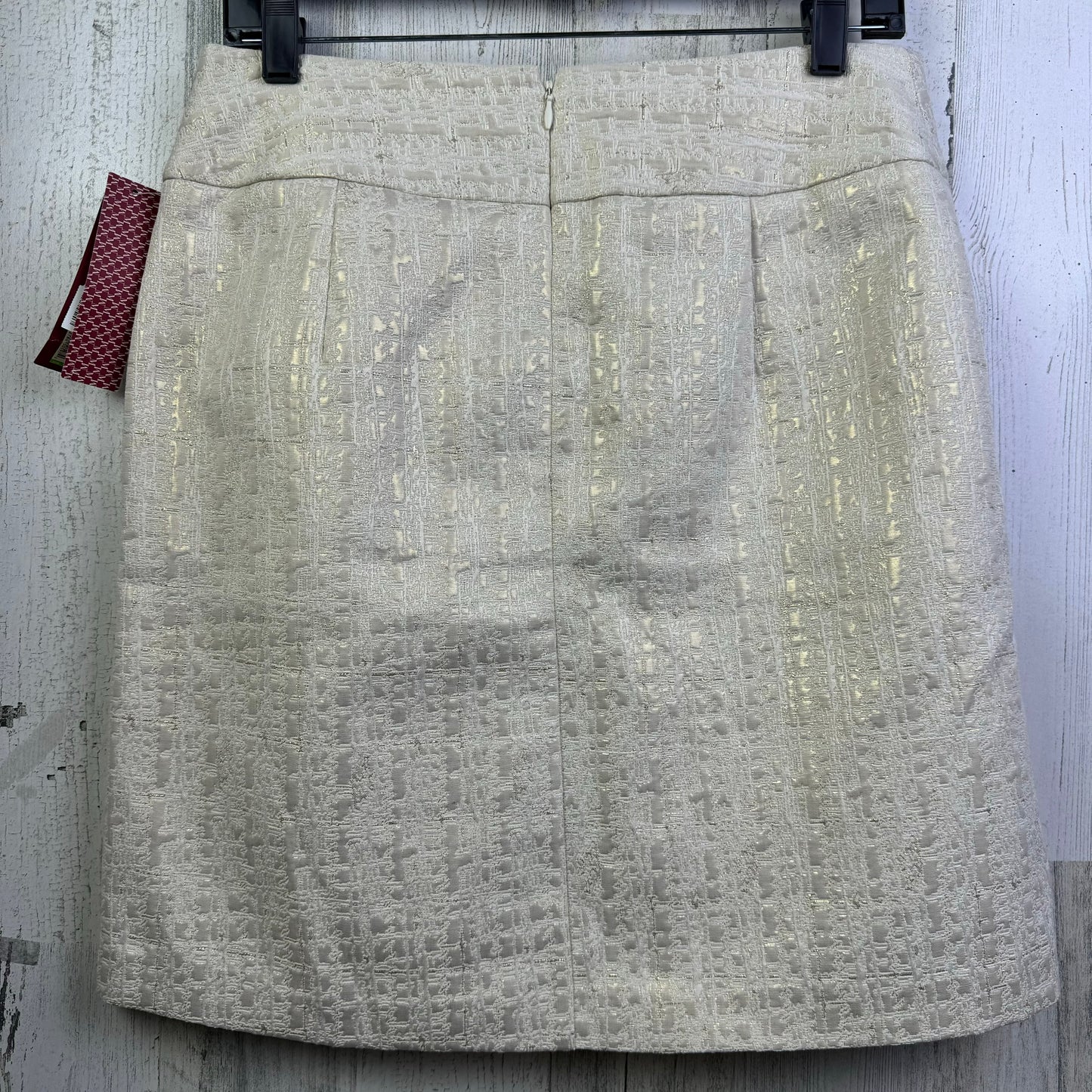 Cream Skirt Mini & Short Merona, Size 8