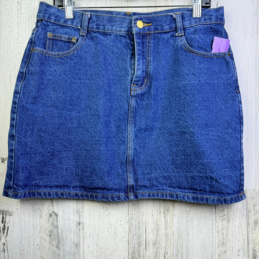 Blue Denim Skirt Mini & Short Chelsea And Violet, Size 16