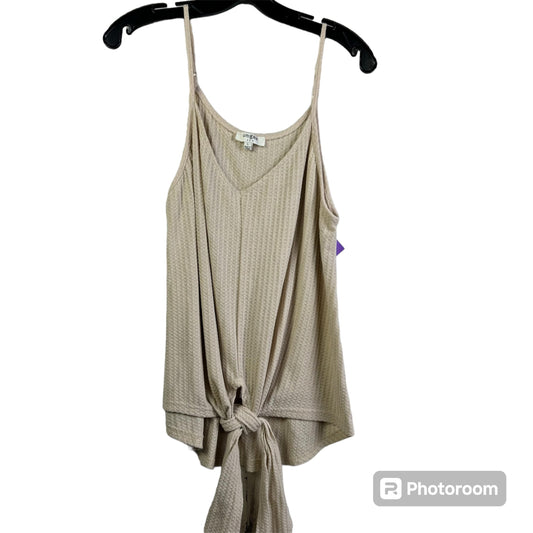 Tan Top Sleeveless Umgee, Size L