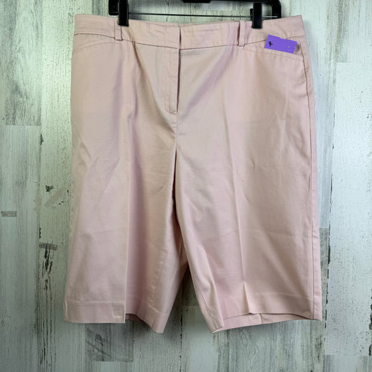 Pink Shorts Talbots, Size 16