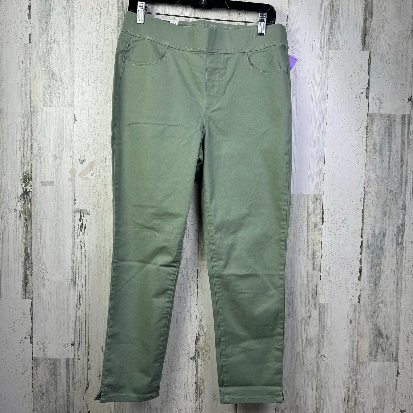 Green Denim Jeans Jeggings Gloria Vanderbilt, Size 8