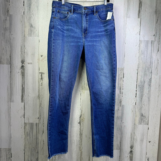 Blue Denim Jeans Skinny Gap, Size 14