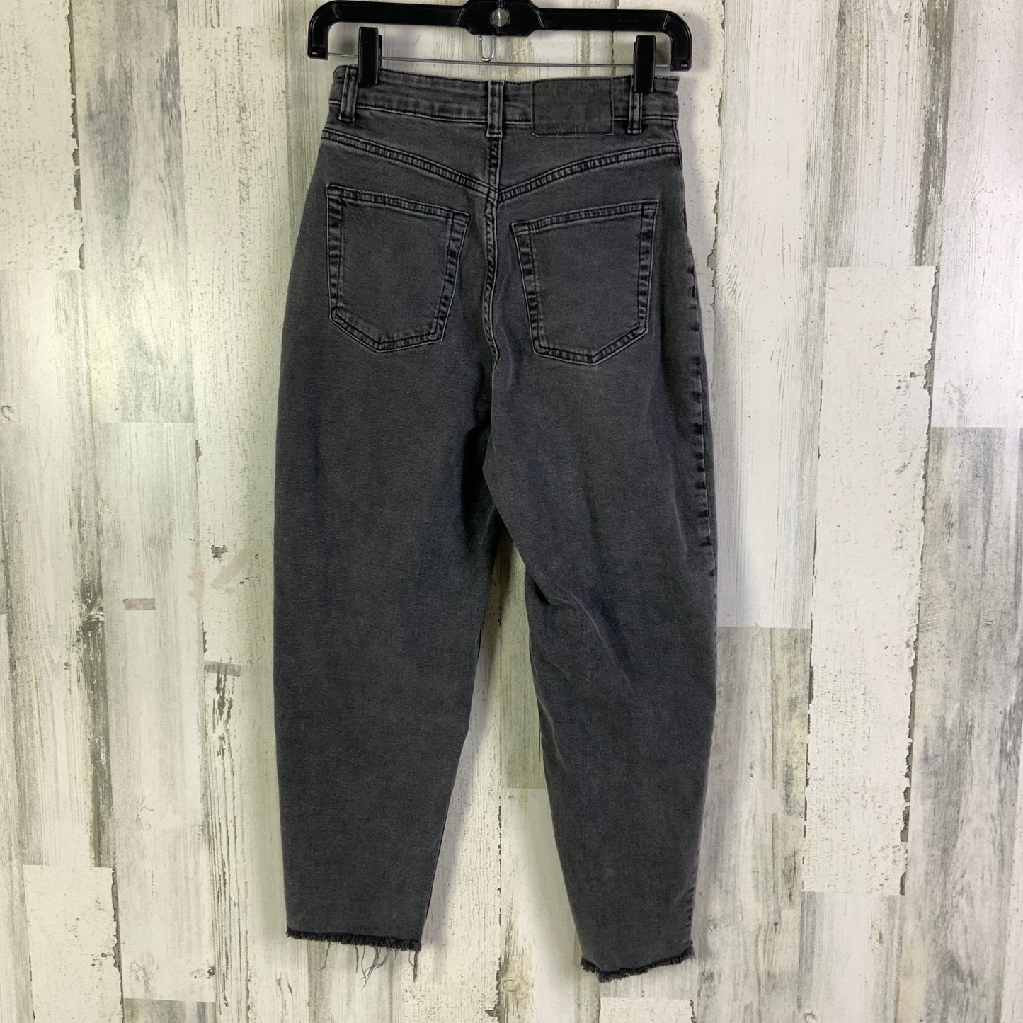 Jeans Boyfriend By Express In Grey Denim, Size: 4