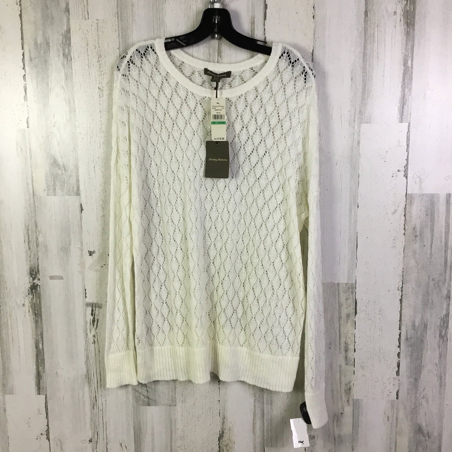 Sweater By Tommy Bahama In White, Size: L