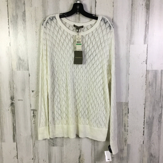 Sweater By Tommy Bahama In White, Size: L