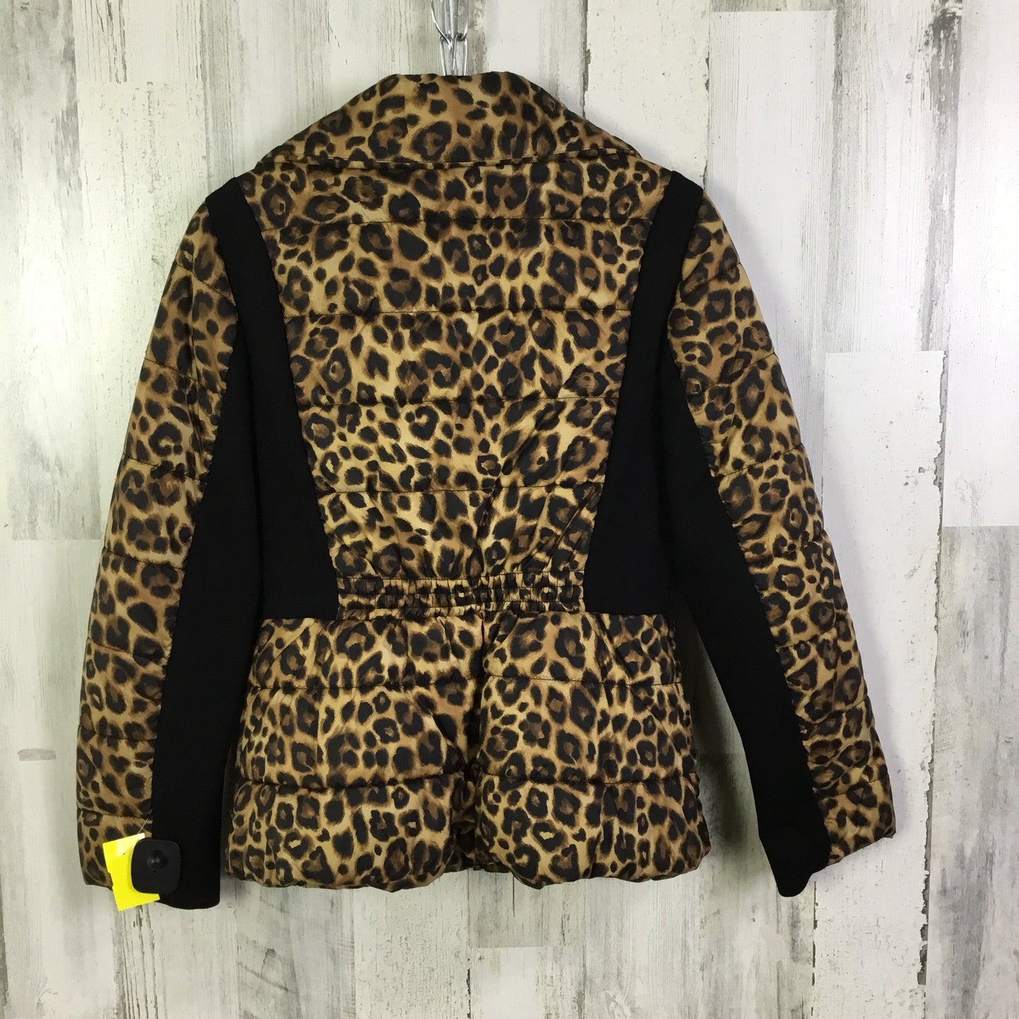 Jacket Puffer & Quilted By White House Black Market In Animal Print, Size: S