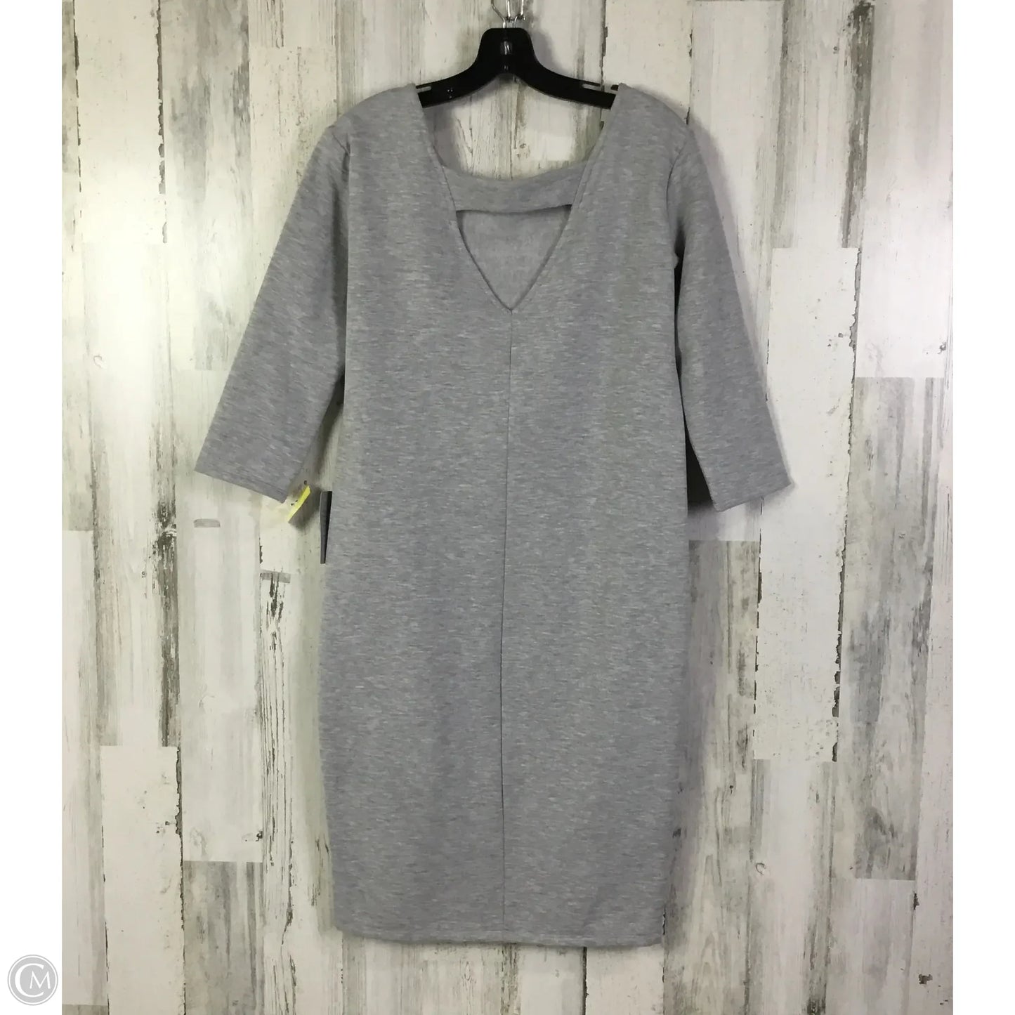 Dress Casual Short By Bobeau In Grey, Size: S