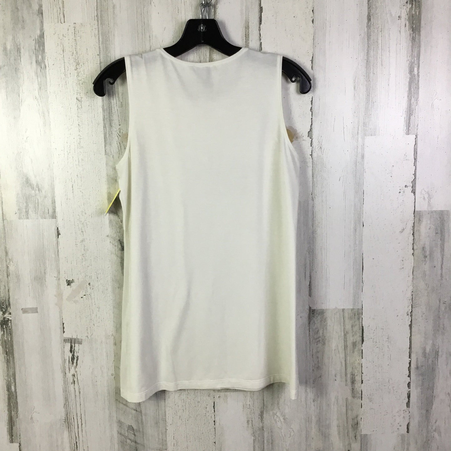 Top Sleeveless Basic By Eileen Fisher In Cream, Size: Xs