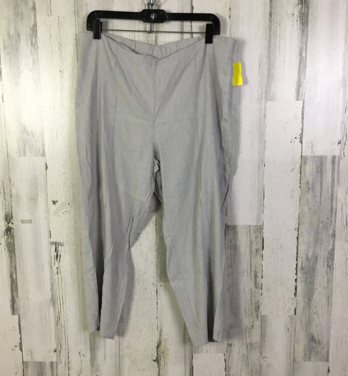 Pants Linen By J. Jill In Grey, Size: L