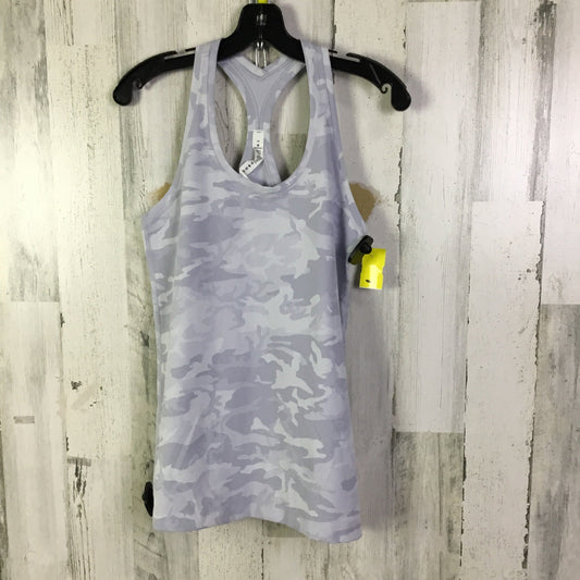 Athletic Tank Top By Lululemon In Grey, Size: 10