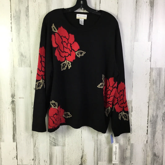 Sweater By Alfred Dunner In Black, Size: 2x