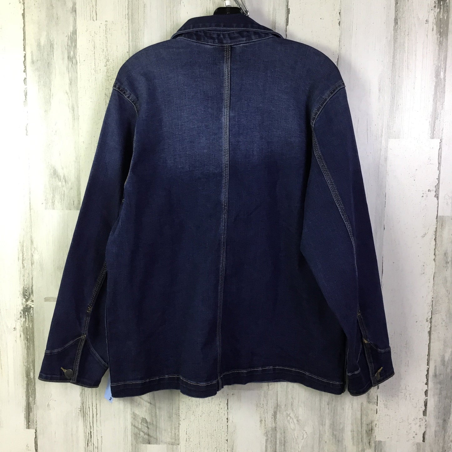 Jacket Denim By Clothes Mentor In Blue Denim, Size: M