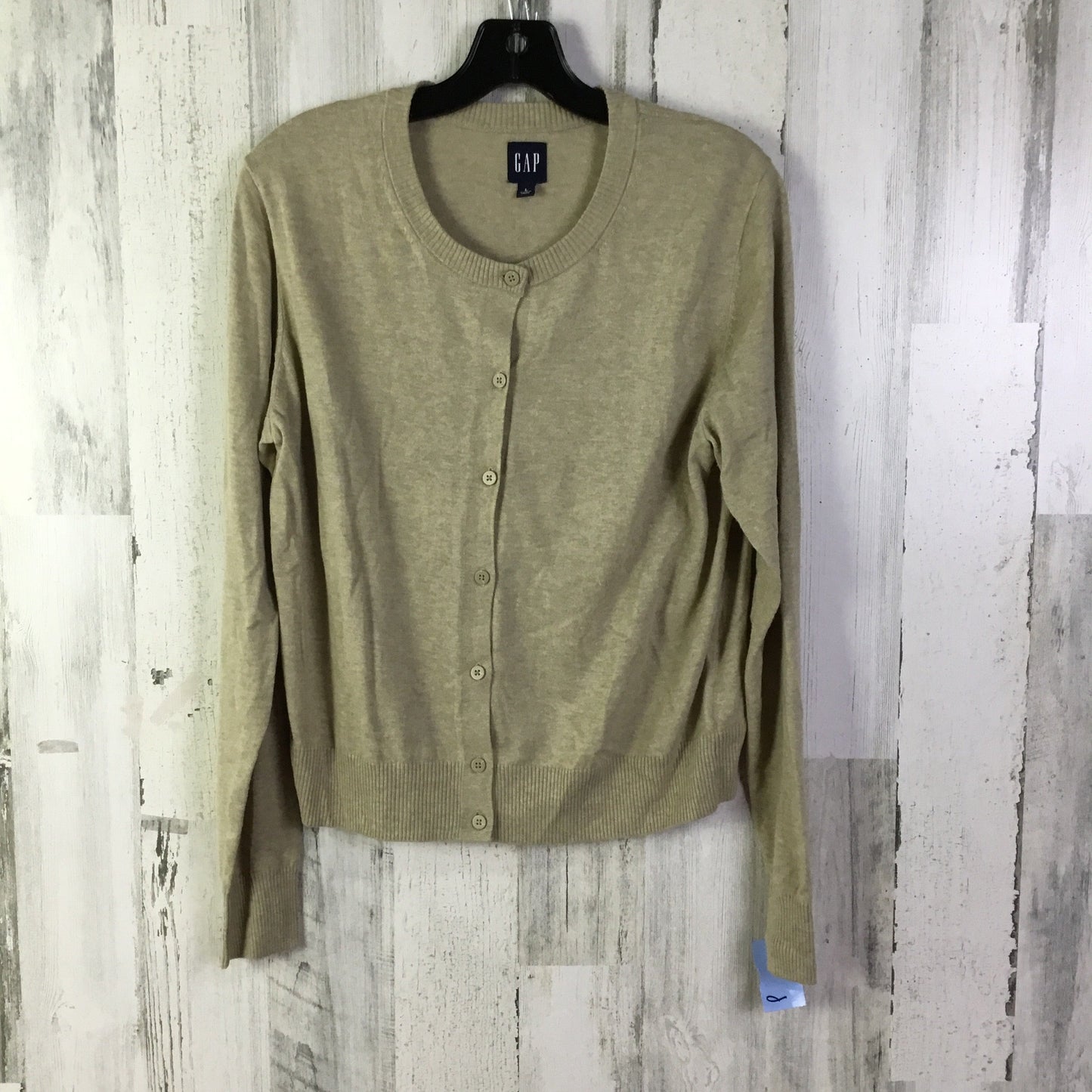 Cardigan By Gap In Tan, Size: L