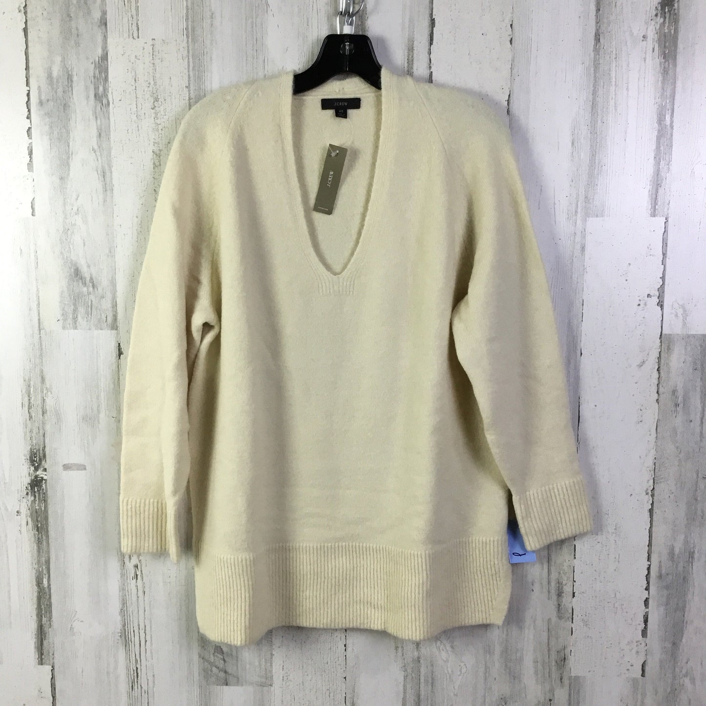 Sweater By J. Crew In Cream, Size: Xs