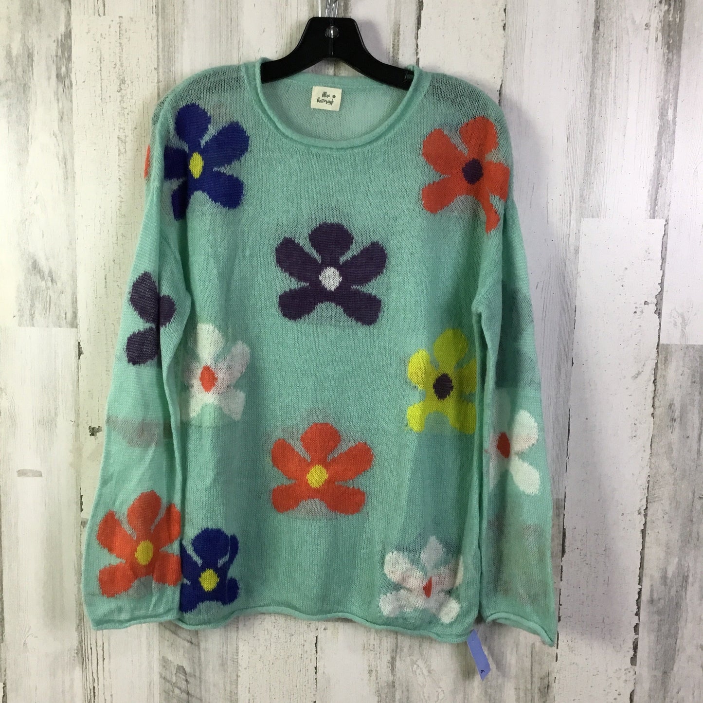 Sweater By Clothes Mentor In Blue, Size: S