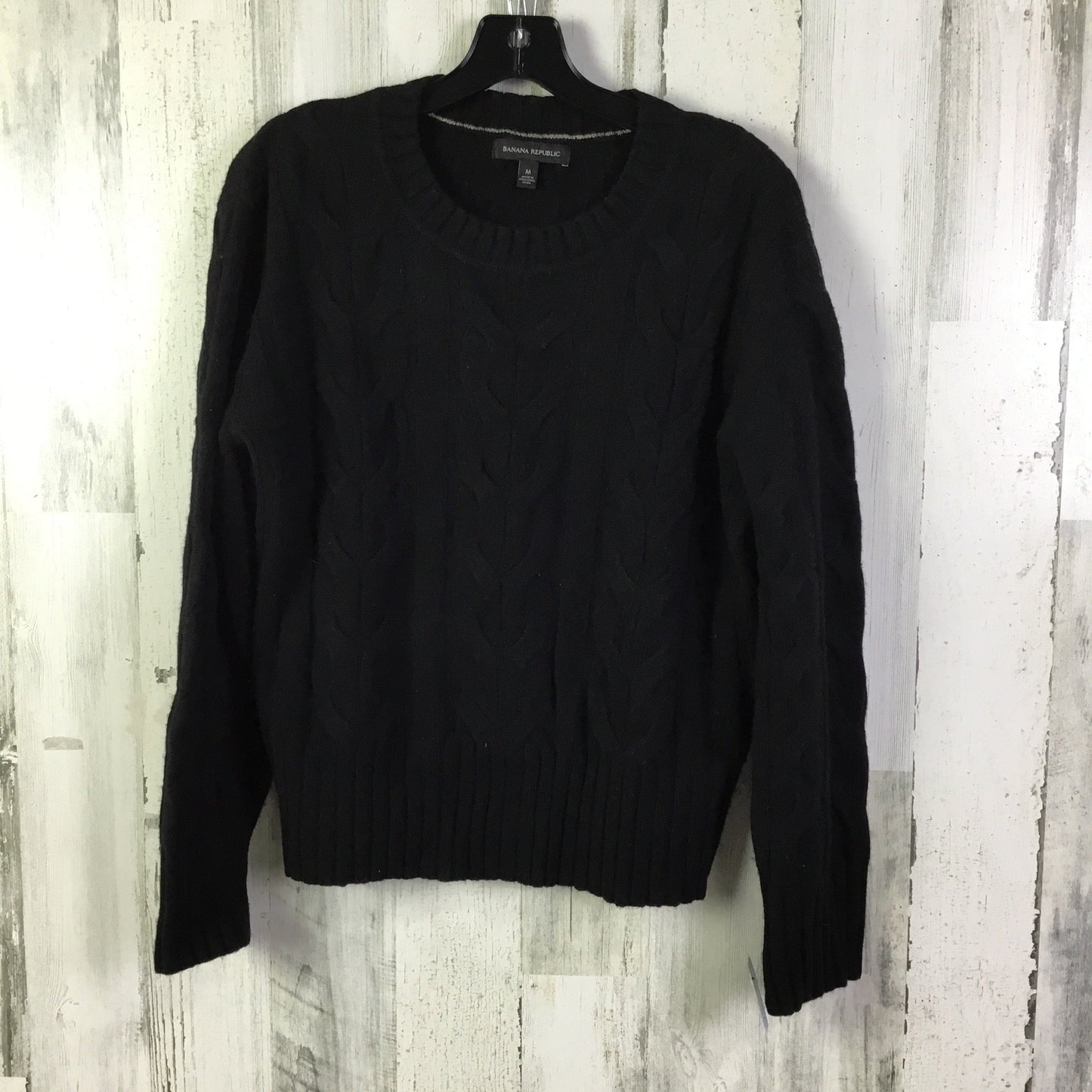 Sweater By Banana Republic In Black, Size: M