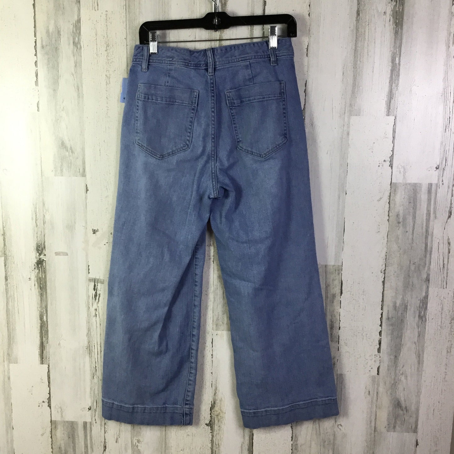 Jeans Wide Leg By Gap In Blue Denim, Size: 6