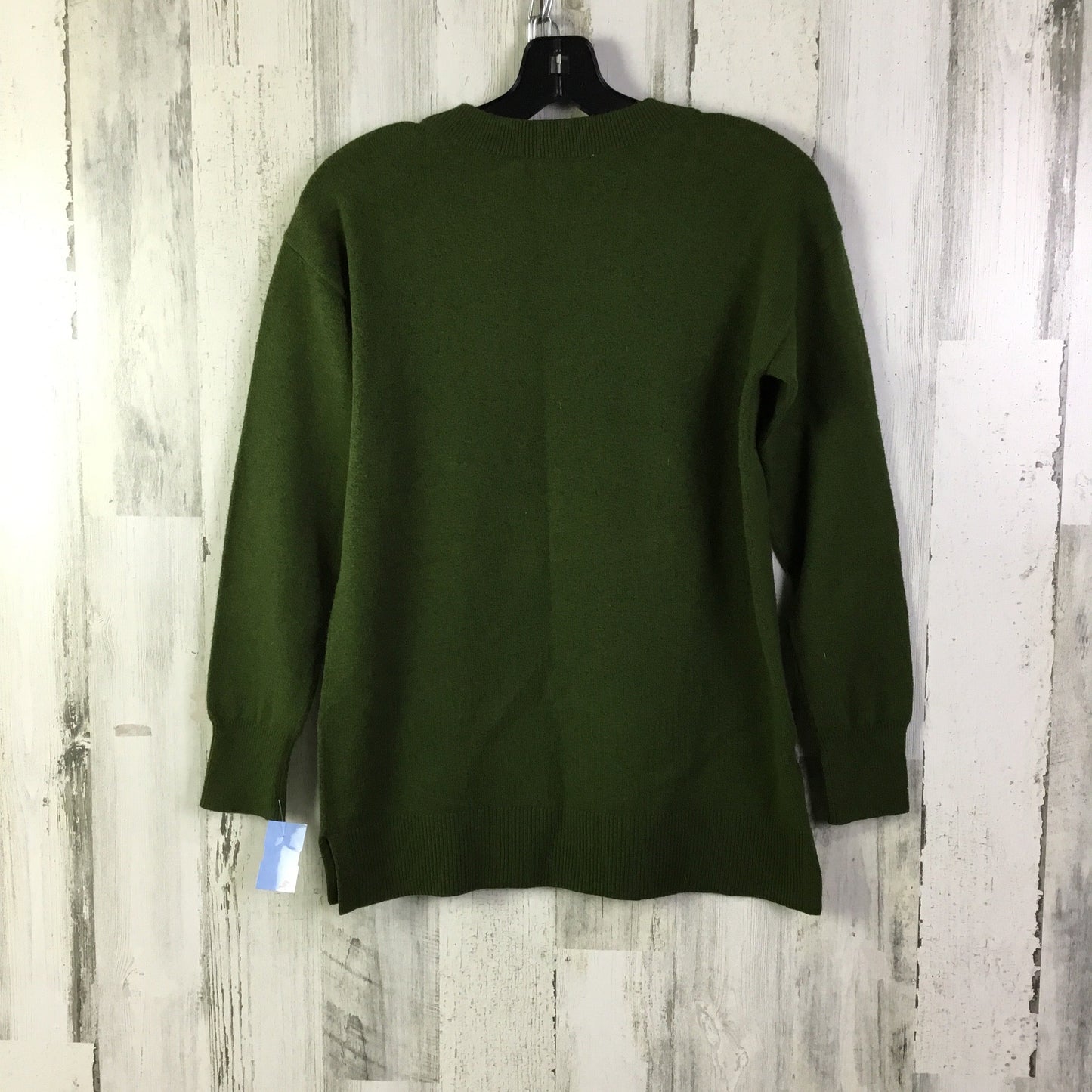 Sweater By Loft In Green, Size: Xxsp