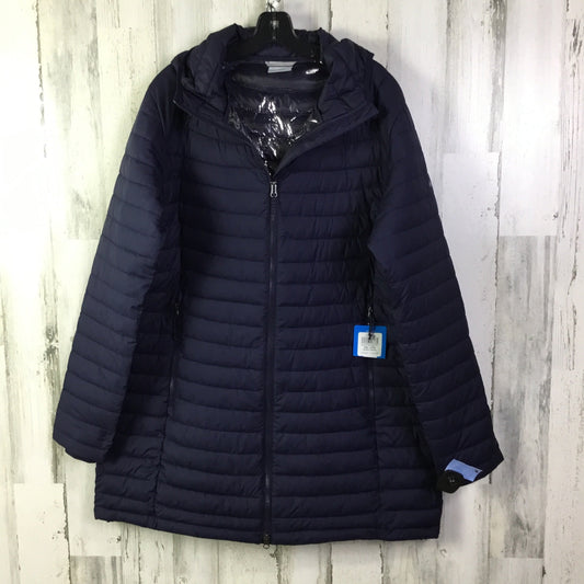 Coat Puffer & Quilted By Columbia In Navy, Size: Xxl