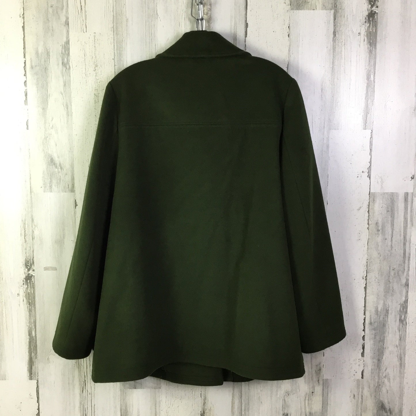 Coat Peacoat By J. Jill In Green, Size: L