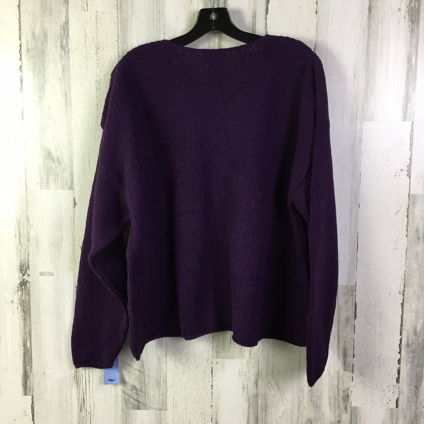 Sweater By Clothes Mentor In Purple, Size: Xl