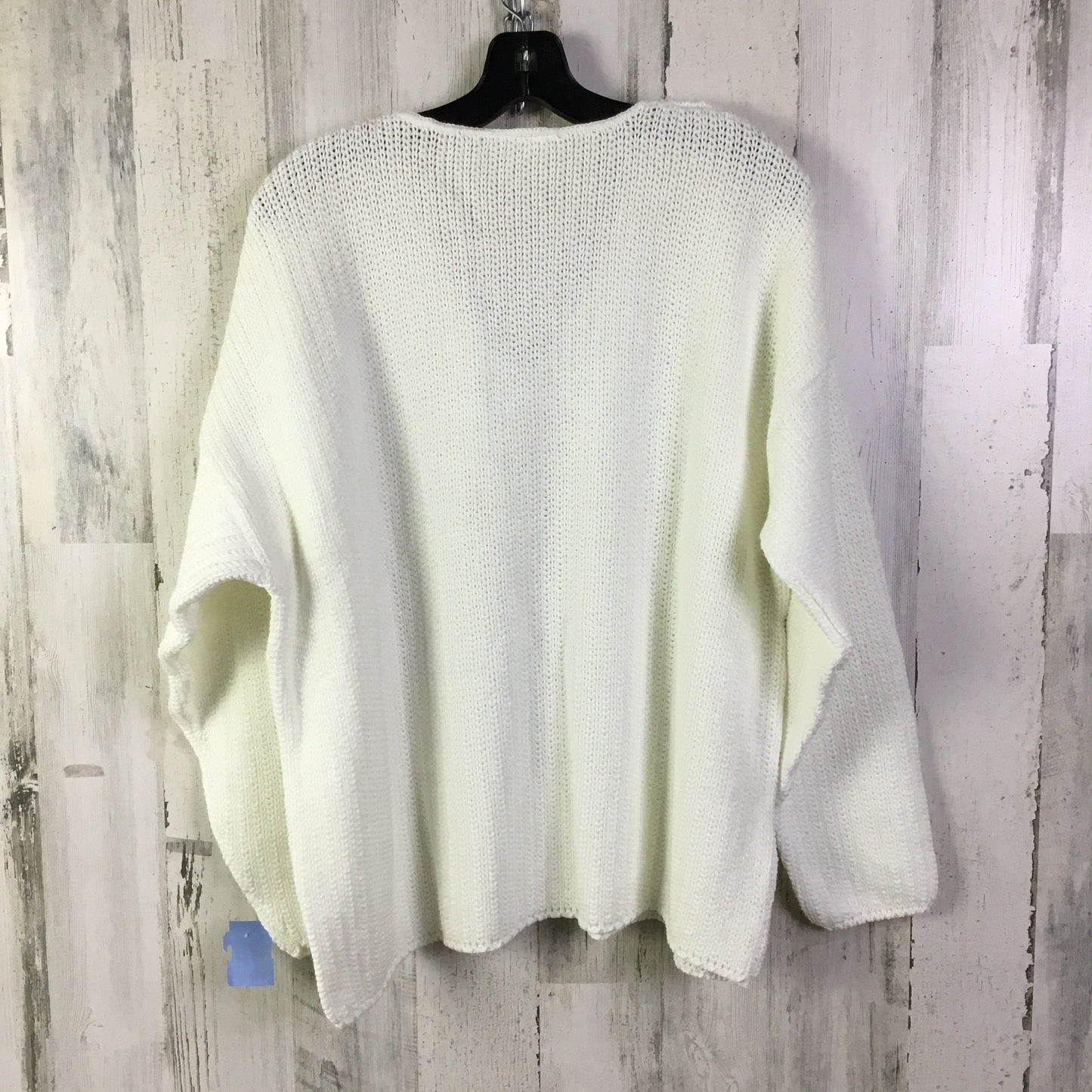 Sweater By Clothes Mentor In Cream, Size: Xl