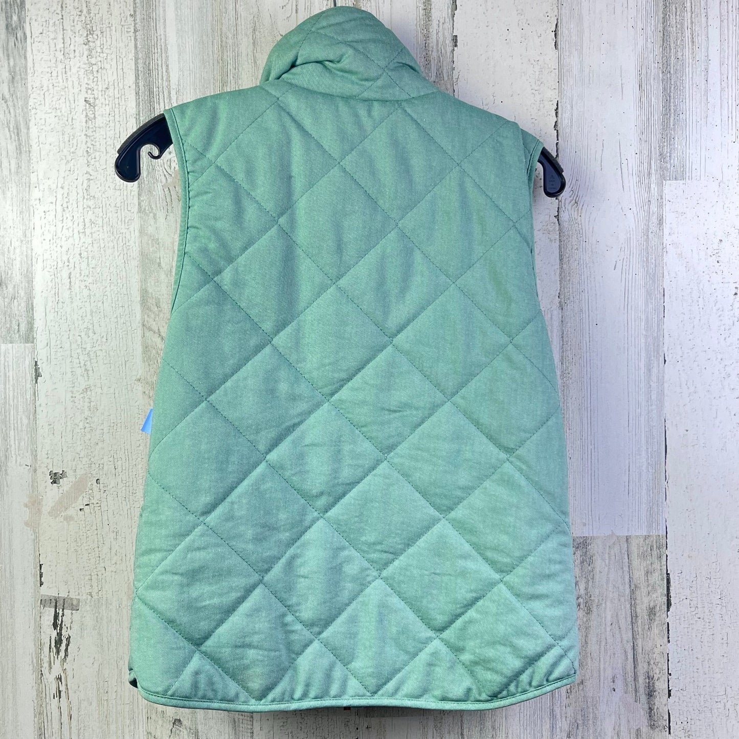 Vest Puffer & Quilted By Peace Love World In Green, Size: S