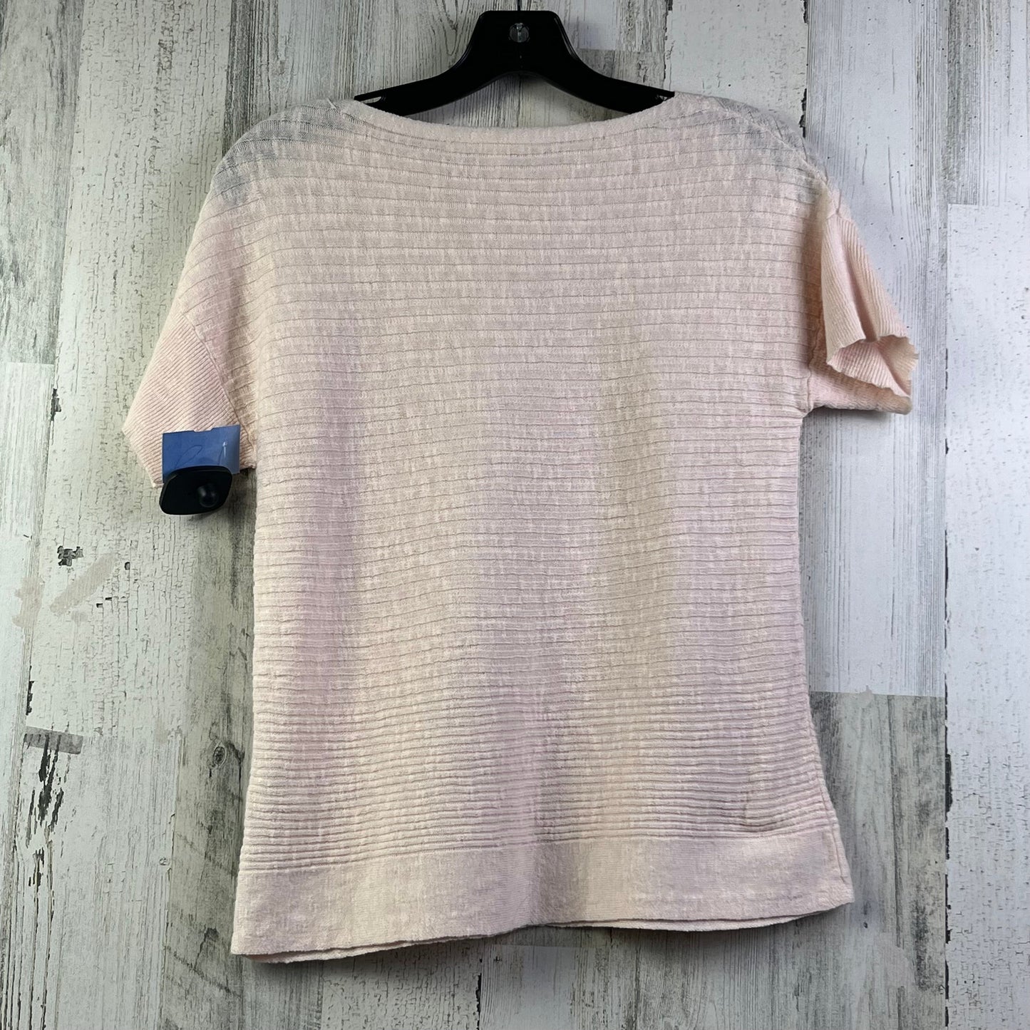 Sweater Short Sleeve By Eileen Fisher In Pink, Size: Xxs