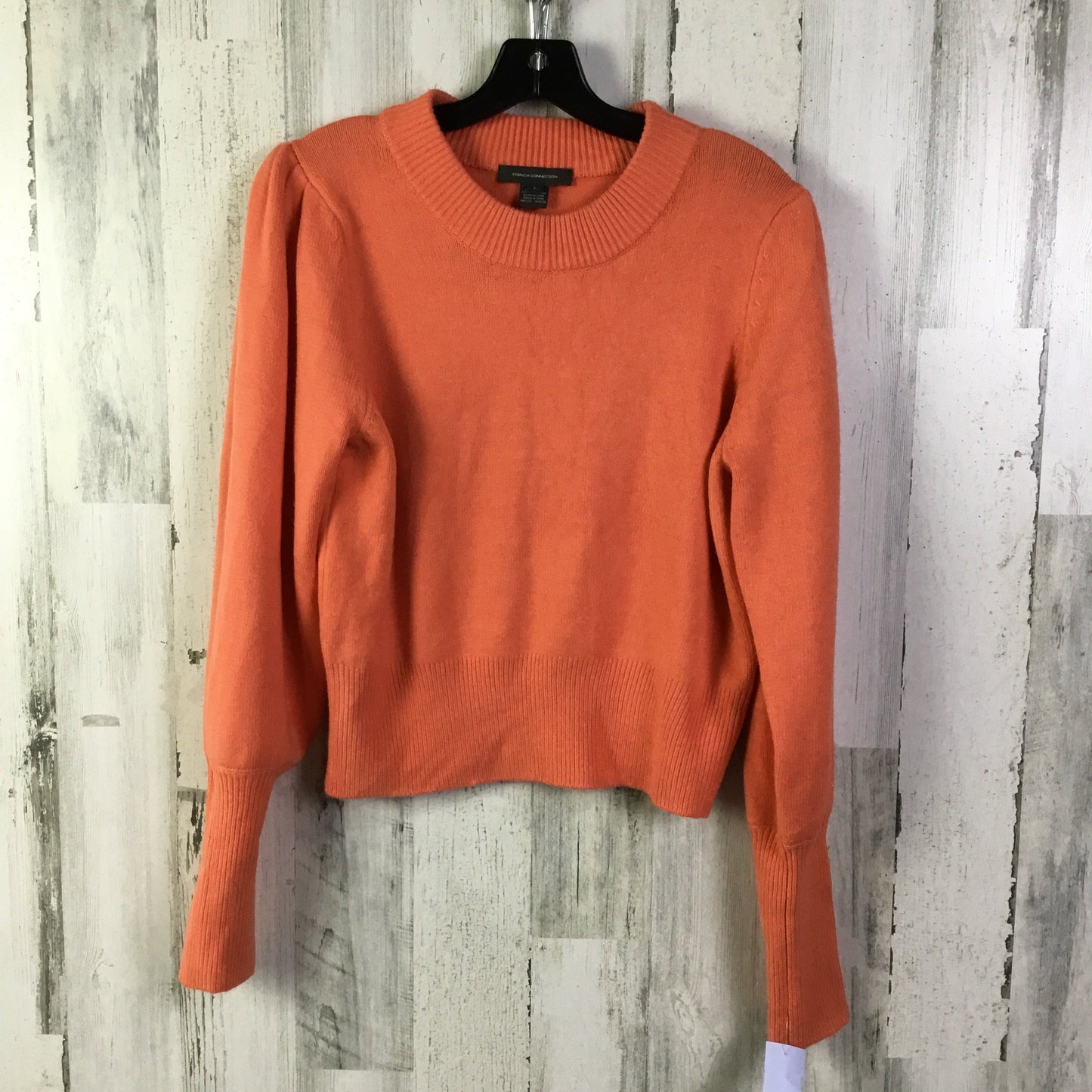 Sweater By French Connection In Orange, Size: L